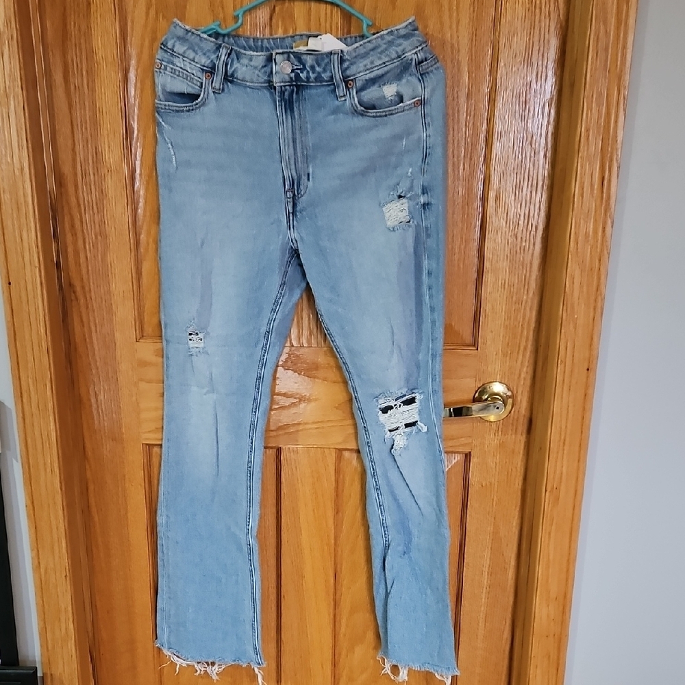 Women's Goldie Blues Distressed Blue Jeans